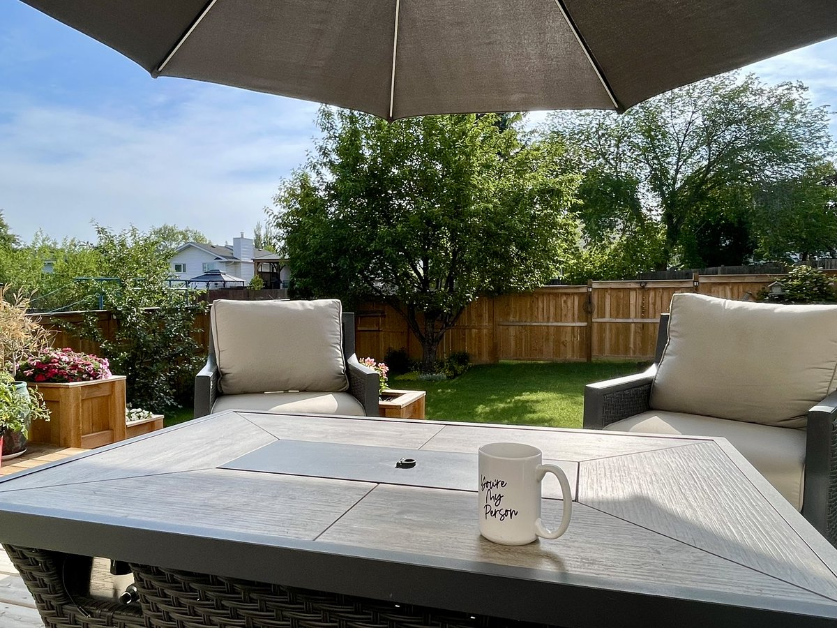 Woke up to an excess of teenage cars and shoes after final exams. So I’m gonna drink my coffee on the deck and be happy that we have created that space where they don’t even question if they are welcome.