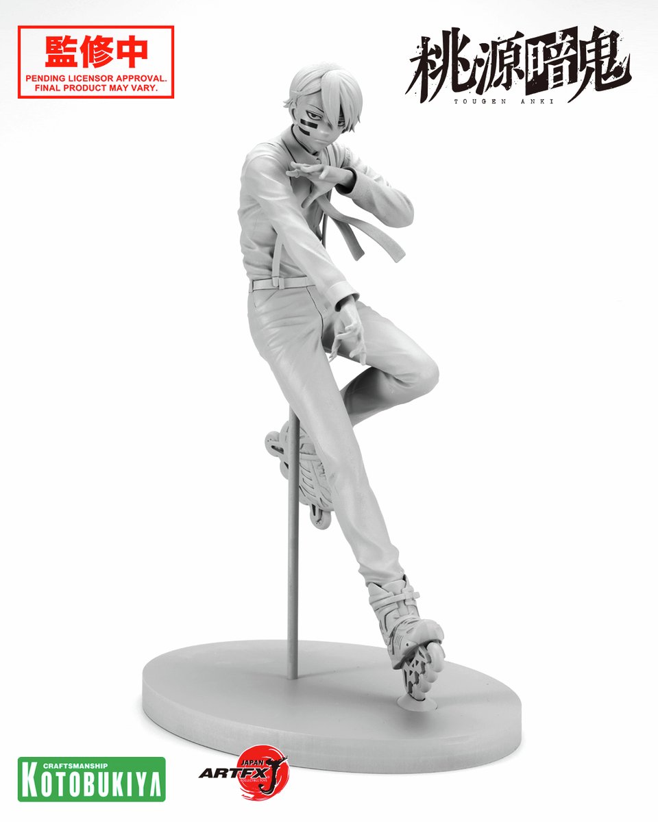 原型&色彩見本が公開！ 桃源暗鬼 1/8スケールフィギュア 「ARTFX J