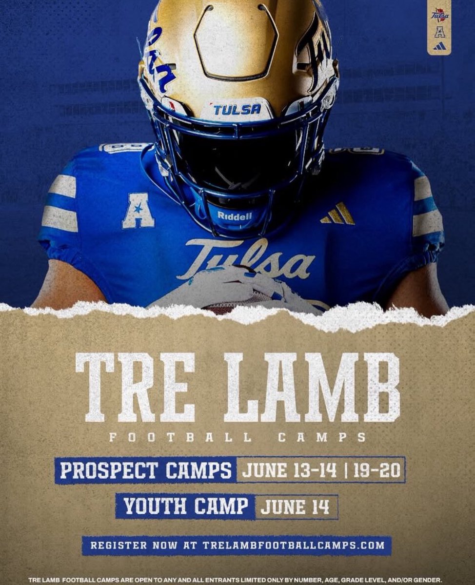 Brice Owens (@briceowens0) on Twitter photo I will be attending <a href="/TulsaFootball/">Tulsa Football</a> camp this afternoon. Can’t wait to compete and showcase my abilities!! <a href="/CoachBRobbins/">Brad Robbins</a> <a href="/HB_WildcatFB/">Har-Ber Wildcat Football</a> <a href="/tctabler/">PrepRedZoneTom Tabler</a> I will be attending <a href="/TulsaFootball/">Tulsa Football</a> camp this afternoon. Can’t wait to compete and showcase my abilities!! <a href="/CoachBRobbins/">Brad Robbins</a> <a href="/HB_WildcatFB/">Har-Ber Wildcat Football</a> <a href="/tctabler/">PrepRedZoneTom Tabler</a>