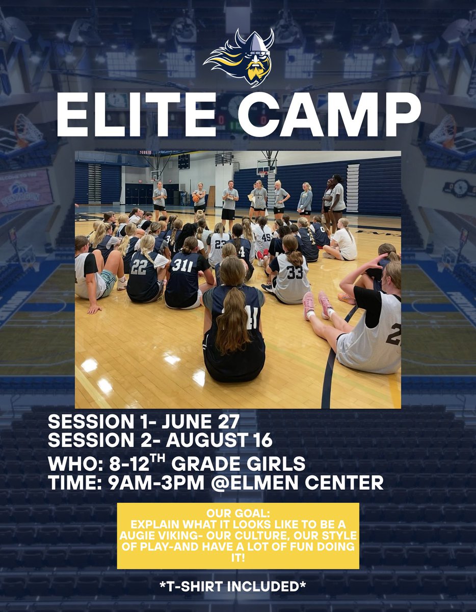 T- 7 Days until ELITE CAMP

We currently have athletes from 8 states joining us this summer💪🏀

Let’s get better together!

Click the link to register!

bit.ly/3HZhqsb

#BuildingChampions