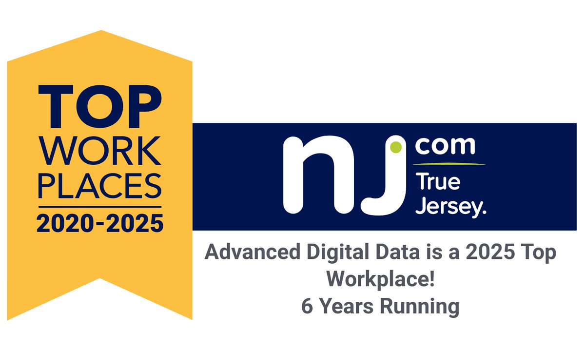 We're excited to share that ADD Systems is officially ranked as a top place to work in New Jersey by Energage in 2025! 

If you'd like to learn more about joining the ADD Systems family, visit: bit.ly/4l7noIO

And check out our Energage profile: bit.ly/3HOzgB4