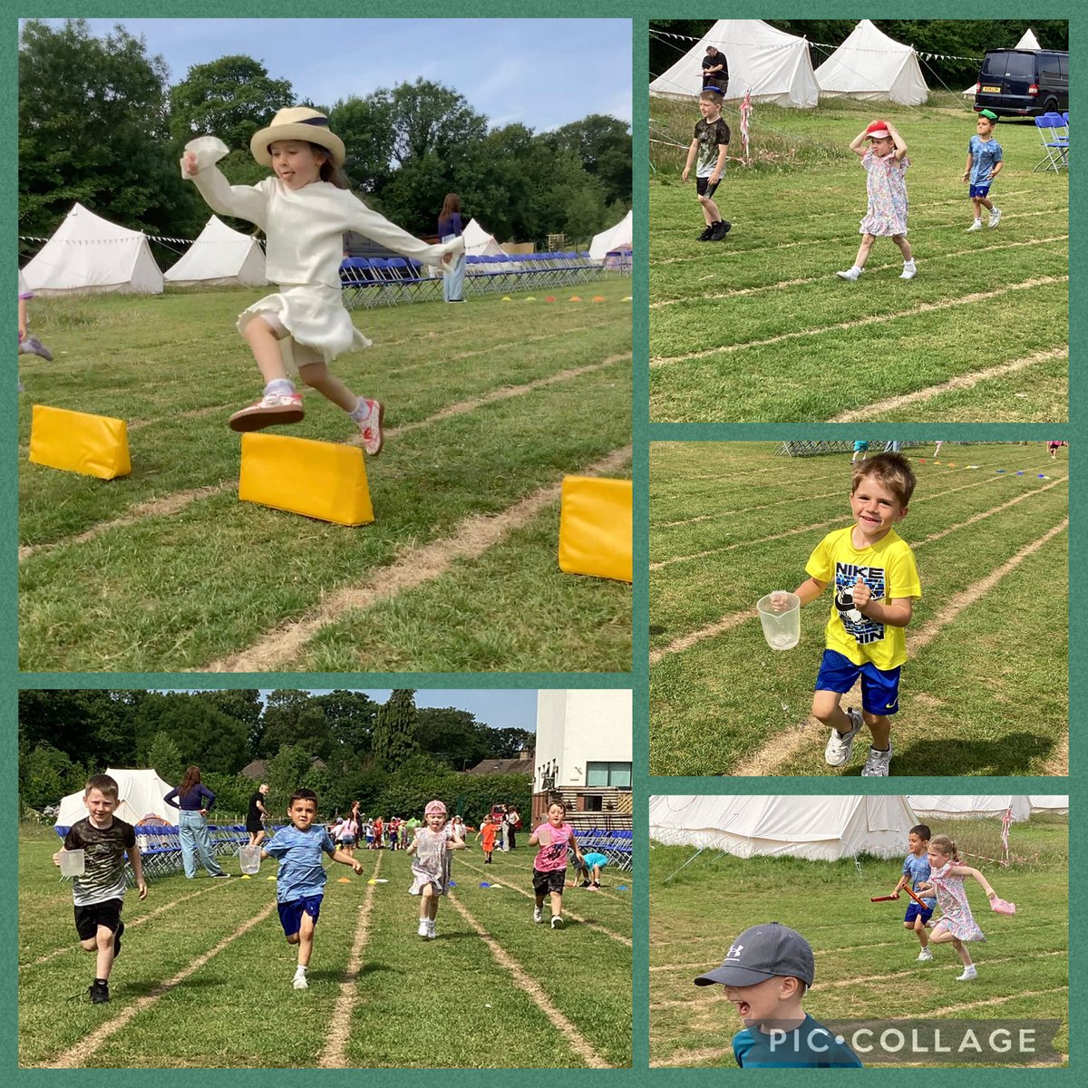 We have been practising our sports day! The children have worked so hard in their teams, we can’t wait to WOW you all next Wednesday! <a href="/DeePointPrimary/">Dee Point Primary</a>