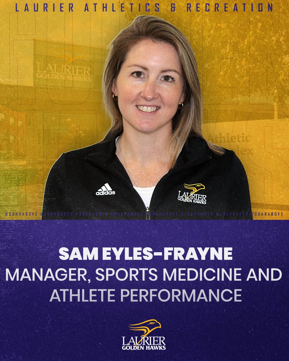 🆕 Laurier Athletics and Recreation is pleased to announce Sam Eyles-Frayne as its Manager of Sports Medicine and Athlete Performance!

This role is just the fifth of its kind across <a href="/USPORTSca/">U SPORTS</a>  athletic departments. 

📰 tinyurl.com/22uhyqjg