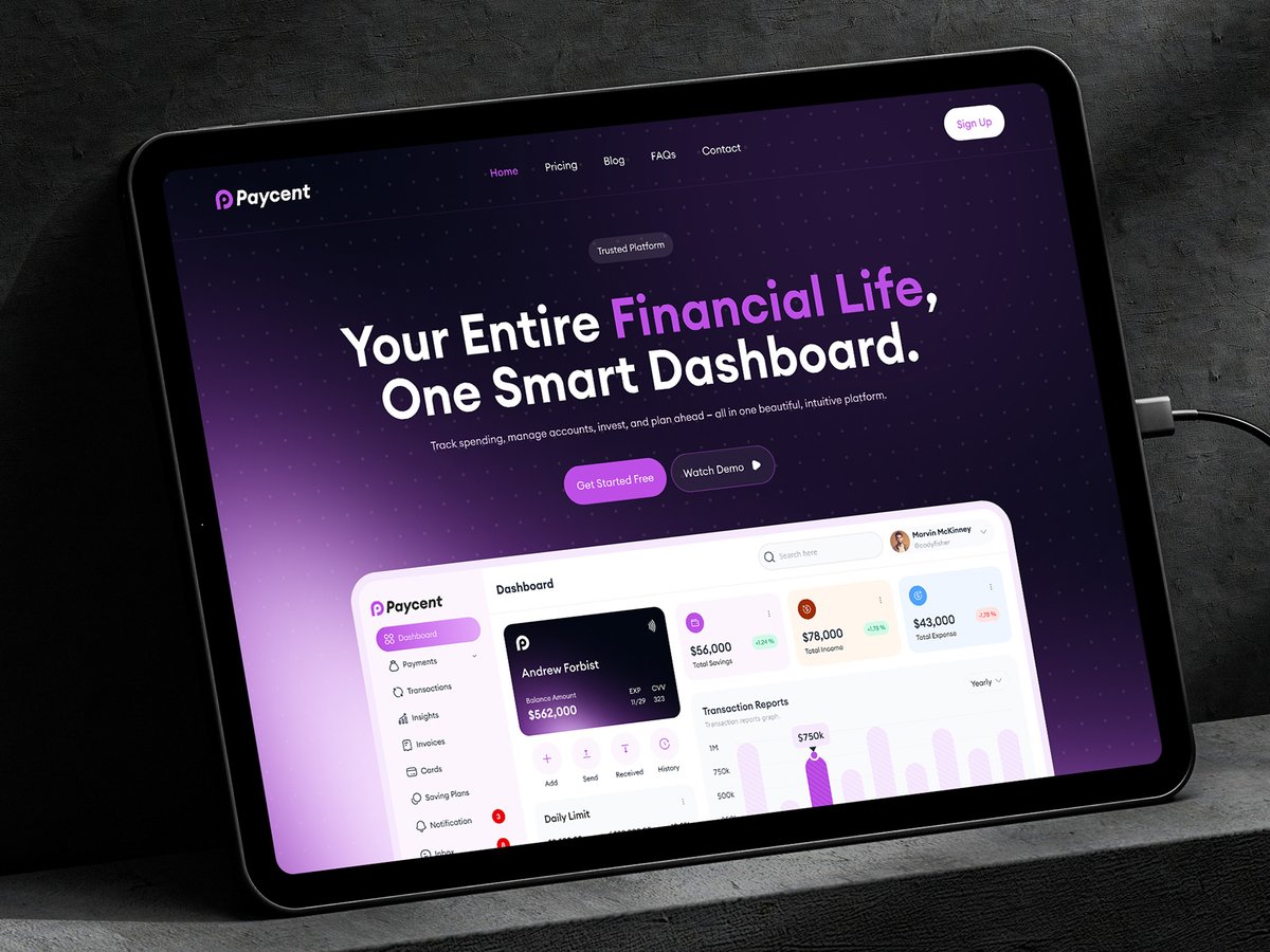 opedia_tech's tweet image. Finance, Rebuilt. Smarter. Faster. Safer.

Today’s businesses move fast, your financial systems should move faster.
📌 Check more and get inspired - behance.net/gallery/228581…

#FintechDesign #SaaSProduct #FinanceUI #SmartFinance #UIDesign #ProductDesign #FintechTools #OpediaStudio