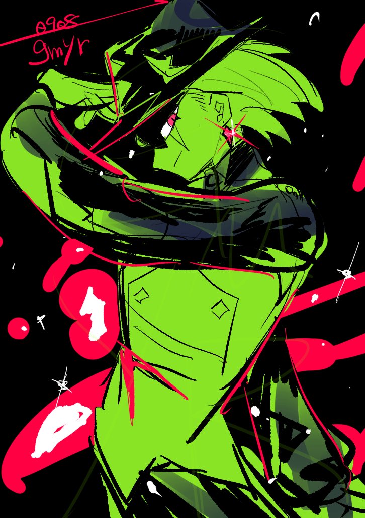 kbut_bbc's tweet image. @pkgmousou 
遅刻で参加失礼します
👿🐈♂ オーエン
 #pkg版深夜の真剣お絵描き60分一本勝負