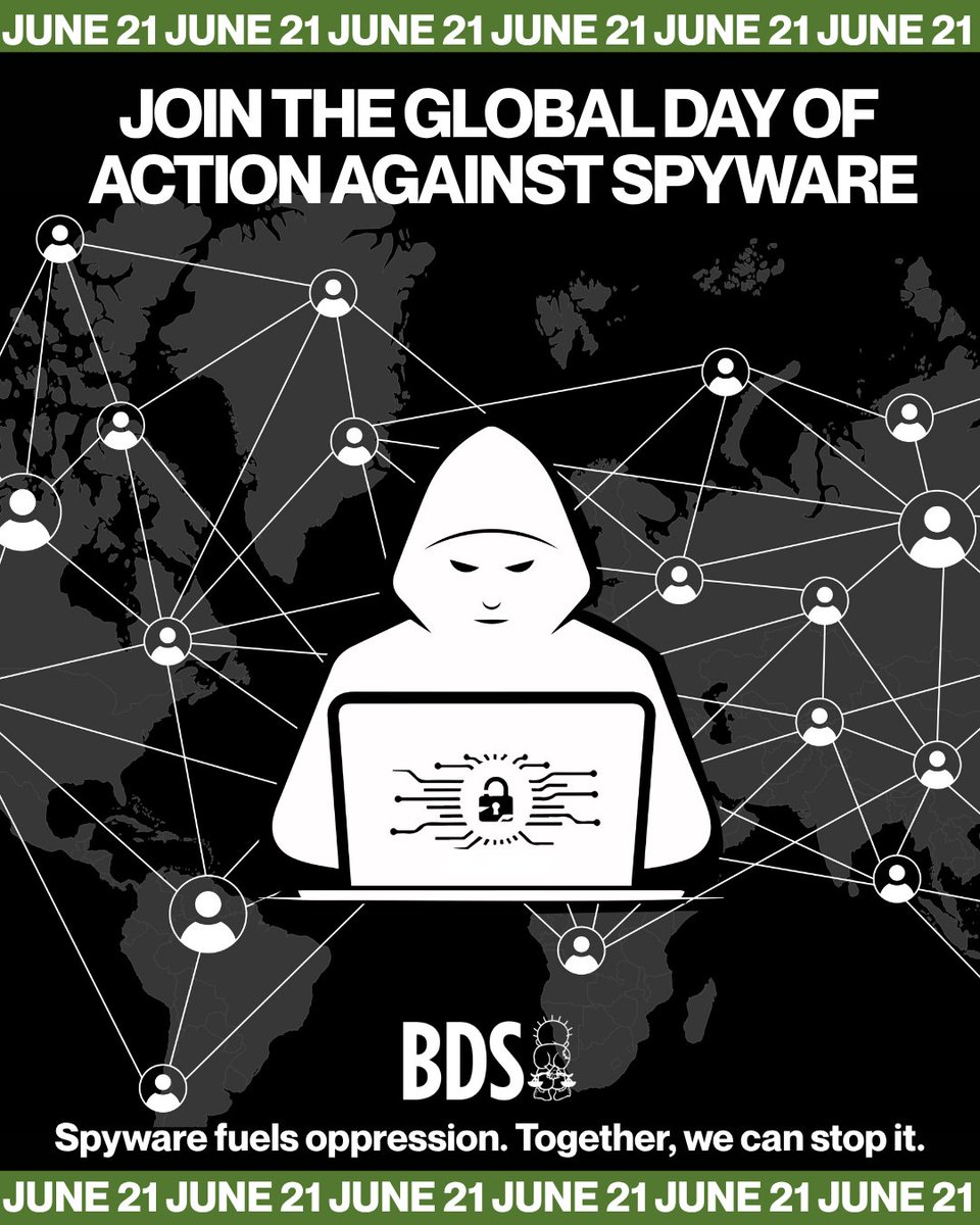 Israel’s ongoing genocide against 2.3 million Palestinians in Gaza, enabled by western powers led by the US, UK and Germany, is a demonstration of how dangerous spyware can become.

The time to act is now: loom.ly/2MX1pxo

#BanSpyware
#IsraelOutOfMyPhone