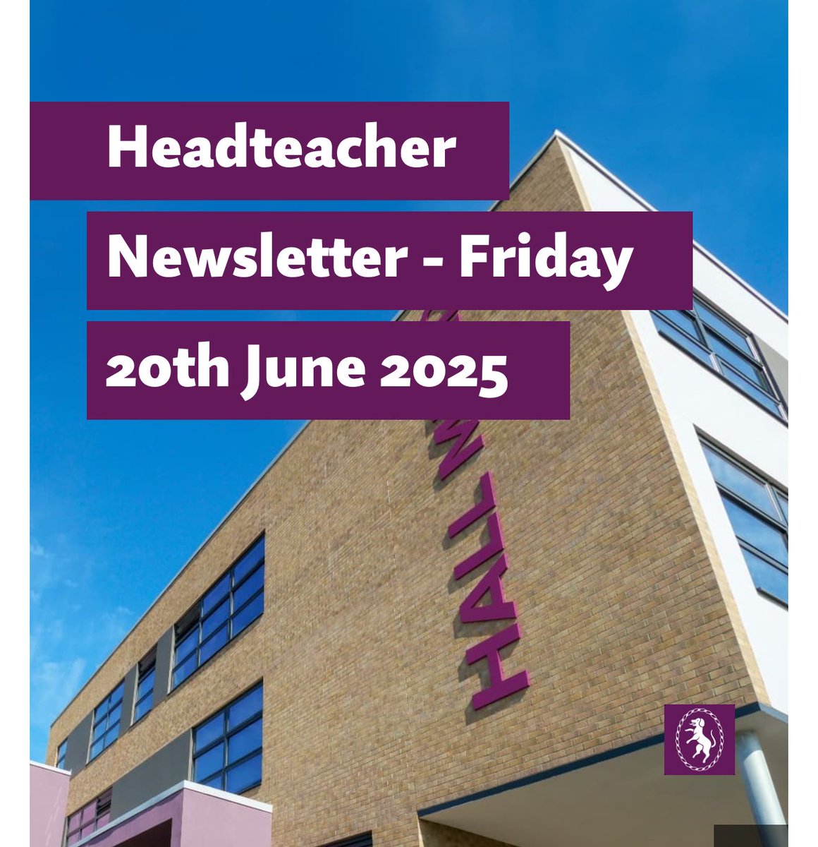 Hall Mead School (@hallmead) on Twitter photo Todayโs Headteacher Newsletter has landed!
You can find it here: hallmeadschool.co.uk/2025/06/20th-jโฆ
Enjoy the sun everyone โ๏ธ๐โญ๏ธโ๏ธ
<a href="/elatrust/">Empower Learning Academy Trust</a> <a href="/MattDronfield/">Matt Dronfield</a> <a href="/HallMeadPastor1/">@HallMeadPastoral</a> Todayโs Headteacher Newsletter has landed!
You can find it here: hallmeadschool.co.uk/2025/06/20th-jโฆ
Enjoy the sun everyone โ๏ธ๐โญ๏ธโ๏ธ
<a href="/elatrust/">Empower Learning Academy Trust</a> <a href="/MattDronfield/">Matt Dronfield</a> <a href="/HallMeadPastor1/">@HallMeadPastoral</a>