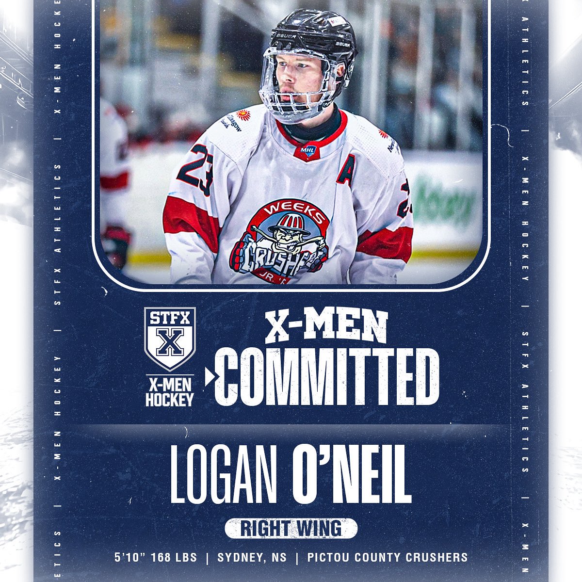 2025 MJAHL Character Player of The Year Logan O’Neil will be joining the X-Men this fall, welcome Logan!
#goxgo