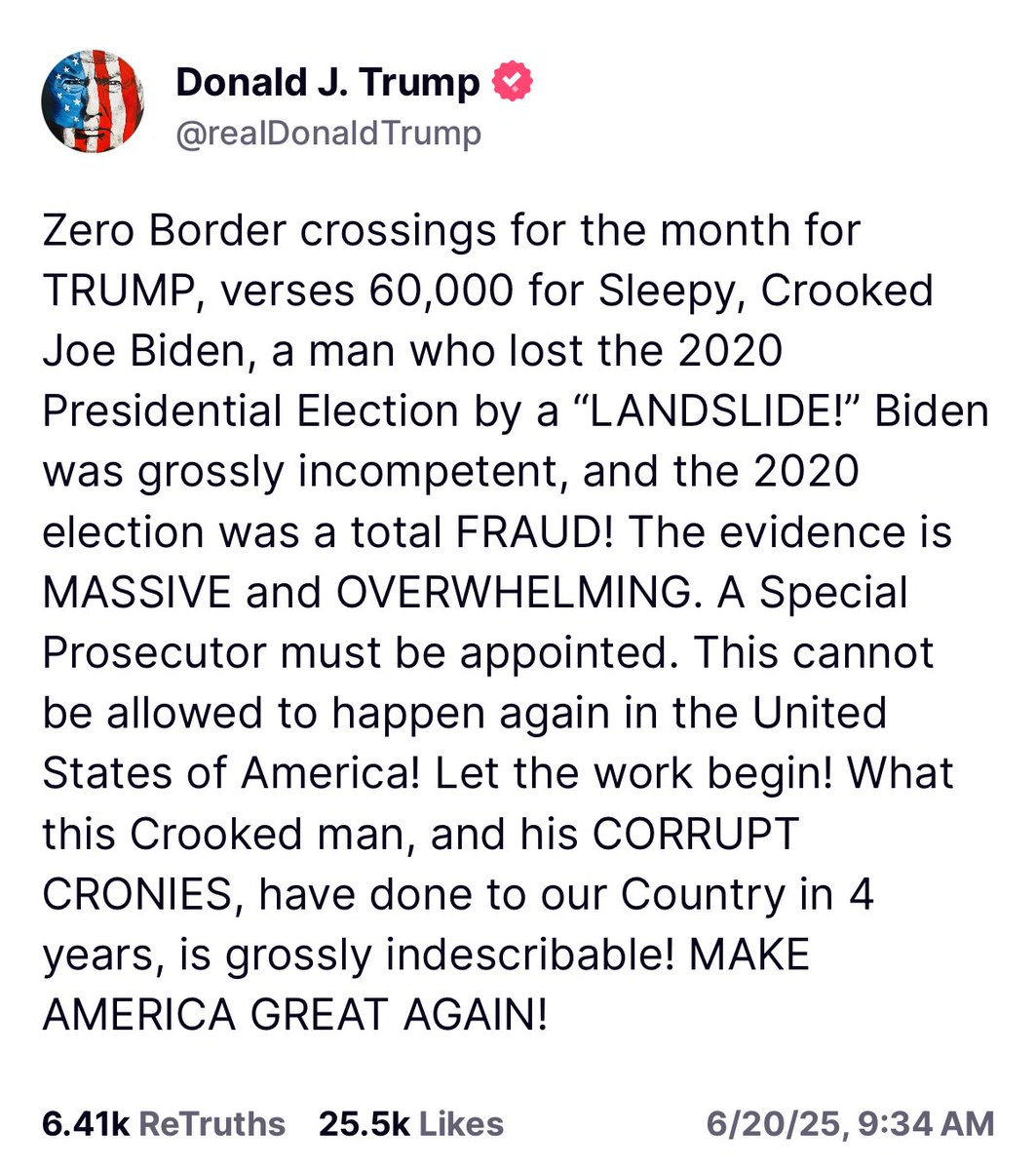 It’s time to appoint a special prosecutor to investigate the 2020 election fraud and hold the cheaters accountable!!