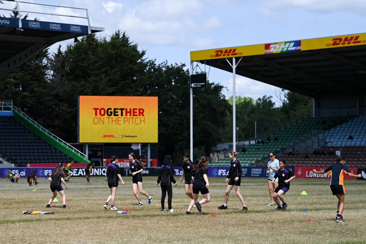 DHL Express UK (@dhlexpressuk) on Twitter photo DHL’s To Get Her on the Pitch Day provides 64 young girls with a phenomenal chance to train with stars & play on the pitch at the Twickenham Stoop.
This annual event with <a href="/quinsfoundation/">The Harlequins Foundation</a> helps to develop rugby skills, confidence and a sense of belonging in girls aged 12-14 🏆🏉 DHL’s To Get Her on the Pitch Day provides 64 young girls with a phenomenal chance to train with stars & play on the pitch at the Twickenham Stoop.
This annual event with <a href="/quinsfoundation/">The Harlequins Foundation</a> helps to develop rugby skills, confidence and a sense of belonging in girls aged 12-14 🏆🏉