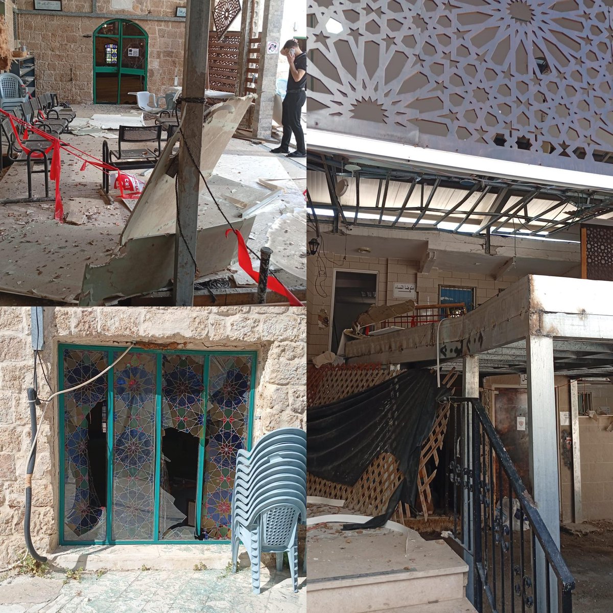 The Al-Jarina Mosque in Haifa’s Wadi Nisnas neighborhood was struck by an Iranian missile, injuring Muslim clerics and worshippers at prayer.

This outrageous attack took place in Haifa—a city that stands as a symbol of coexistence between Jews, Muslims, Christians,  Druze,