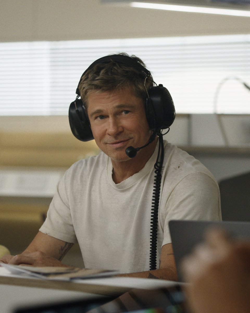 F1's tweet photo. Brad Pitt is Sonny Hayes 🇺🇸

F1 The Movie - Out in theatres next week! 🍿

#F1 #F1TheMovie https://t.co/V7jNO3k8ax
