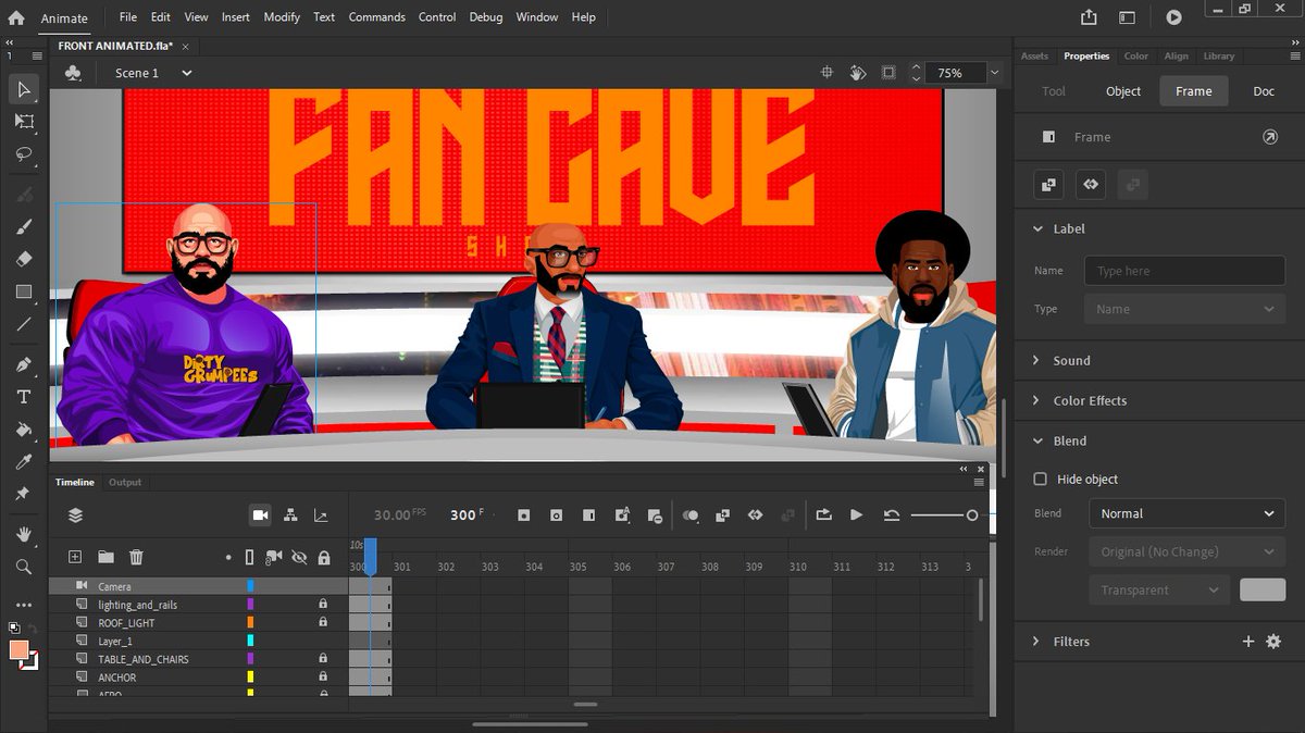 OfficialAvio's tweet photo. Fan Cave Show #Fancaveahow #animation #animator #sports #football #sportscartoon #avioGFX #avioDeclectic https://t.co/xvXDh8VEXR