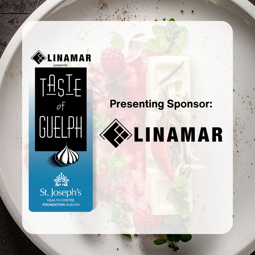 We’re thrilled to welcome Linamar back as Presenting Sponsor of Taste of Guelph 2025! 
Join us Sunday, Sept 21 for an afternoon of food, drink and community spirit, all in support of St. Joe’s Building Better Healthcare Campaign.
Get tickets: tasteofguelph.com