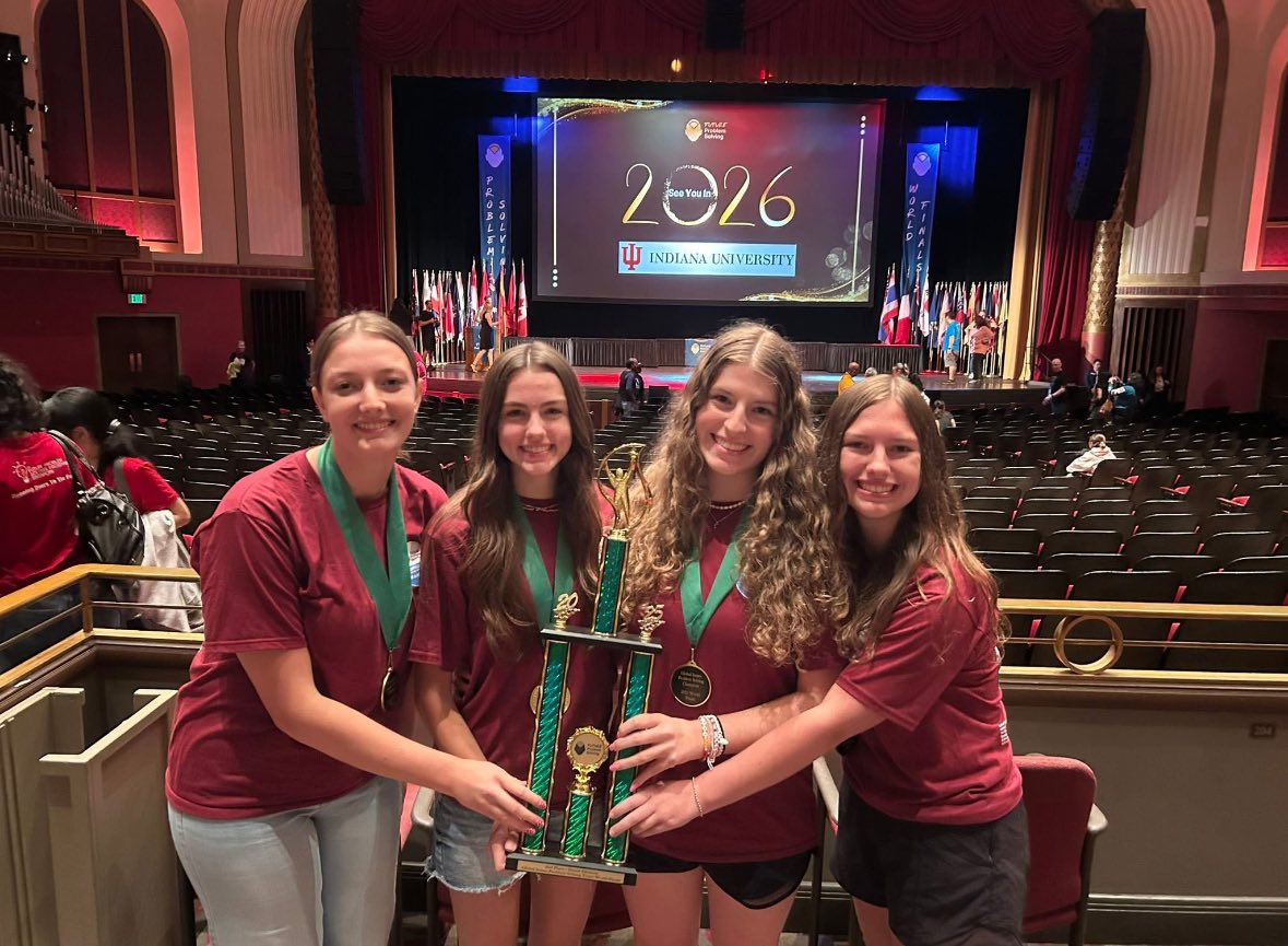 Congrats to the CCHS Future Problem Solving team!

They placed 2nd overall at the FPS International Conference held at Indiana University on June 8th. The second-place finish was out of 262 teams representing 30 states and 11 countries.