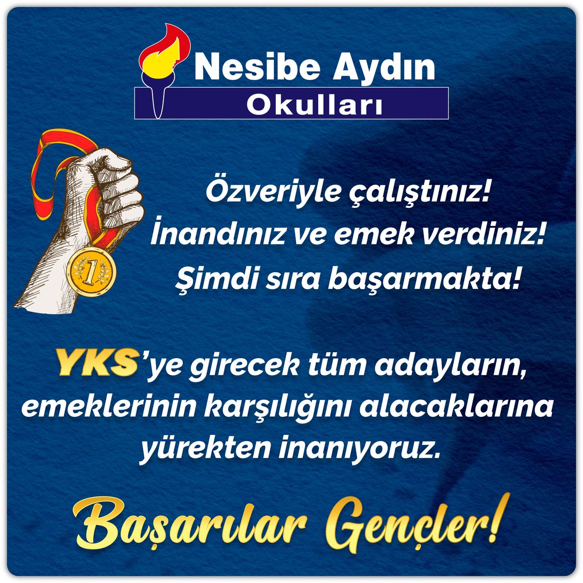 Size güveniyoruz gençler! 💚💙