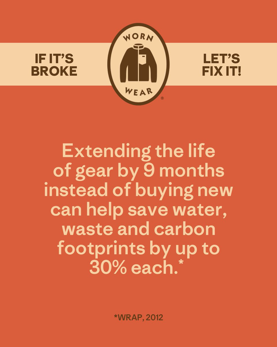 📍Tomorrow! FREE repair pop-up in Austin!
Bring in your favorite piece of gear that needs some love, and Patagonia's <a href="/WornWear/">Worn Wear</a> repair techs will fix it for free—any brand, one garment per person.
🕚11 AM - 4 PM @ our N. Lamar store.
RSVP here wholeearthrepairpop-up.splashthat.com