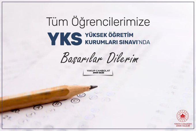 Aydın’da YKS Heyecanı: Öğrenciler Sınava Giriyor