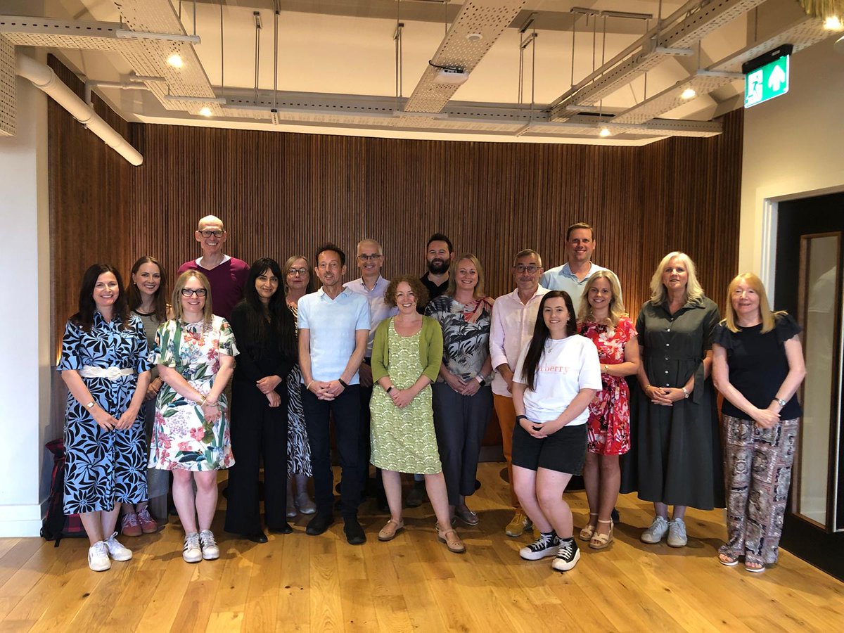 GM_PCB's tweet photo. A productive day for GMPCB yesterday! Board members meeting leaders from the #VCFSE sector to strengthen partnership working, followed by a team planning session discussing strategy and objectives, with a focus on #wellbeing. #TeamPCB #Collaboration #PrimaryCare https://t.co/7Wqk843qIK