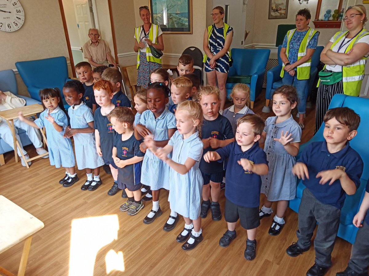 Reception had a lovely visit to Hillcrest Residential Home this morning! <a href="/MrGSGC/">Mr Grogan</a>
