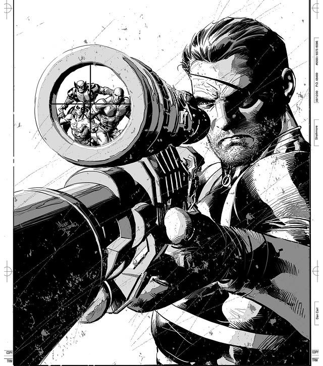 #MikeDeodatoJr's #NickFury #ComicBookArt #Art #MarvelComics