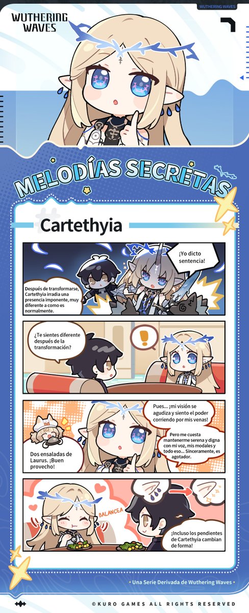 Serie oficial de cómics de Wuthering Waves | Melodías Secretas - «Cartethyia»

¿Te sientes diferente después de la transformación?

#WutheringWaves #Cartethyia