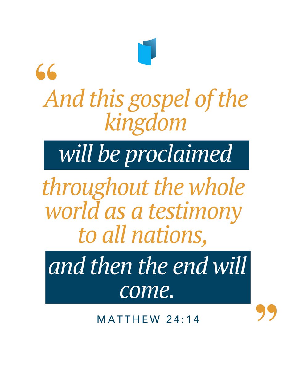“And this gospel of the kingdom will be proclaimed throughout the whole world…” —Matthew 24:14
Local churches are leading Bible translation—so every people can hear.
Share this verse.

#Matthew2414 #BibleTranslation #EveryPeople #unfoldingWord #GreatCommission