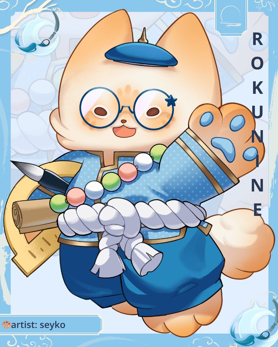 ── .✦ ARTIST HIGHLIGHT ✦. ── 
The cutest Rokunine is our background artist! Their BG illustrations are drawn with superhuman attention to detail and lots and lots of love.

If you want a unique and absolutely beautiful background just for you, Roku is the one!!

As always,