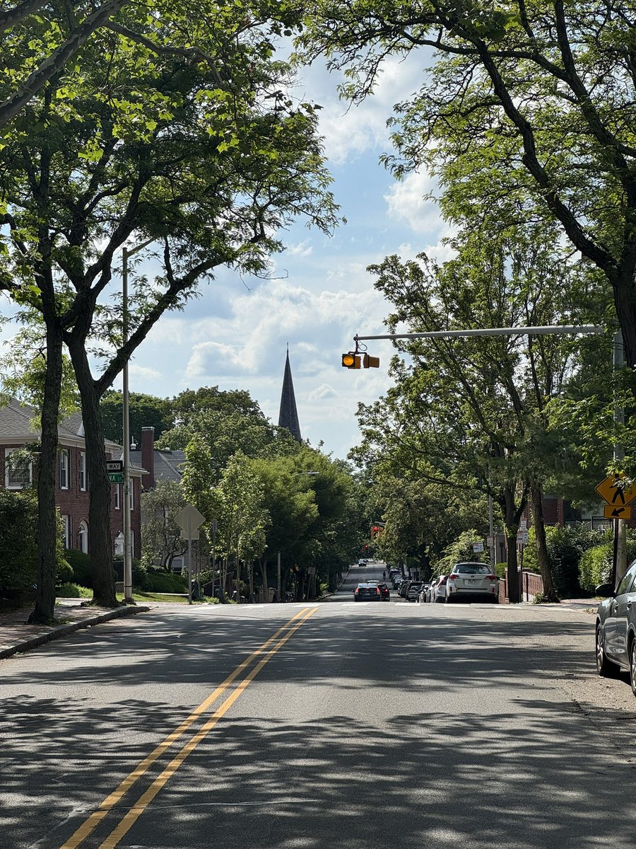ElliotHershberg's tweet image. I was in Boston this week for BIO.
As a SF Biohub maximalist, I’ve got to admit: the summer vibes in Cambridge are immaculate.
It’s hot and humid, but the street canopy provides some shade.
People escape their stuffy brownstones to lounge in the park.
Conversations about…
