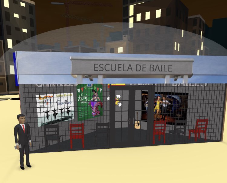 ¡A bailar! 
Demain 🗓️ 21 juin : solstice d’été et célébration de la #FêteEuropéennedeLaMusique 🎶🎵
Nous vous proposons un #MuséeDeLaDanse 💃🪩🕺 en réalité virtuelle #VR via <a href="/Delightex_Edu/">Delightex</a>
<a href="/gemagapa/">🇪🇺༺Gema༻🇪🇺</a> ©️Lánzate 4e – Nathan
👉pedagogie.ac-nice.fr/espagnol/