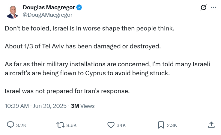 Meanwhile, from the bin of rejected material for the screenwriters of reality as we know it.