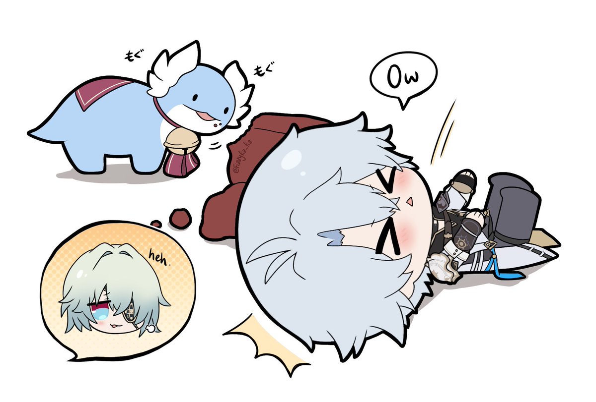 Oh no he fell

#HonkaiStarRail #hsr #崩壊スターレイル #Phainon #ファイノン #Anaxa