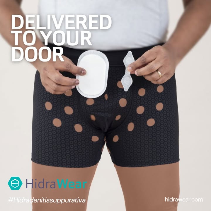 👉 Prescription home delivery service hidrawear.com/bullen-deliver… 

HidraWear, designed for Hidradenitis Suppurativa 💜

• Adhesive-free SecureLock™ tech
• Breathable, comfy Hidraflex™ clothing
• Leak protection for sensitive areas

#hidradenitissuppurativa #HSWarrior