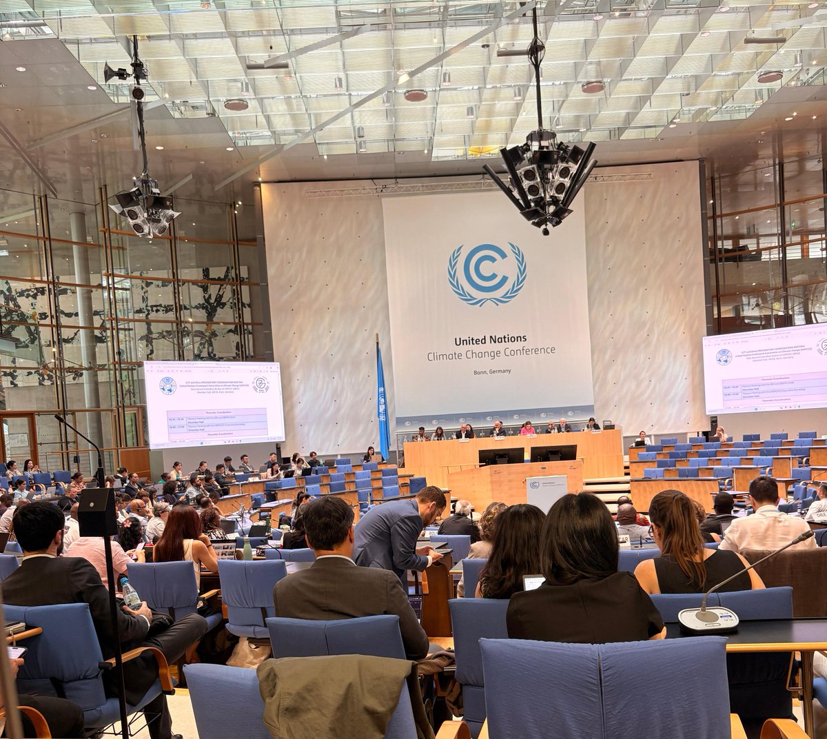 Grateful to be part of Uganda’s delegation to the UN Climate Change Conference (SB62) in Bonn, Germany, which brought together negotiators, policy experts, and climate leaders from around the world to prepare the ground for COP30 in Belém, Brazil.

We rallied with the African