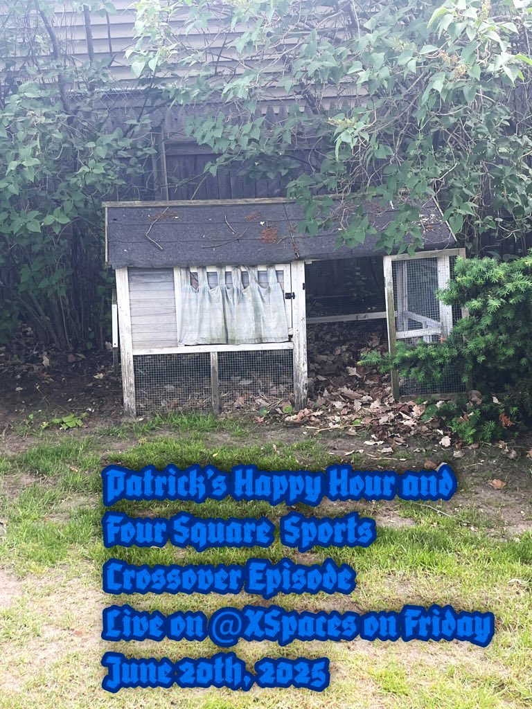 Patrick Ruch (@patrick_ruch2) on Twitter photo Today is the day of the first Crossover Patrick’s Happy Hour episode of 2025 and hopefully not the last. We will be joined by <a href="/FourSports83290/">Four Square Sports</a> very own Matt Siriani and an highly intelligent mutual friend in <a href="/DatYinzerAlec/">Alec🇲🇽🇺🇸🇨🇦</a> .
Link: x.com/i/spaces/1yoKM… Today is the day of the first Crossover Patrick’s Happy Hour episode of 2025 and hopefully not the last. We will be joined by <a href="/FourSports83290/">Four Square Sports</a> very own Matt Siriani and an highly intelligent mutual friend in <a href="/DatYinzerAlec/">Alec🇲🇽🇺🇸🇨🇦</a> .
Link: x.com/i/spaces/1yoKM…