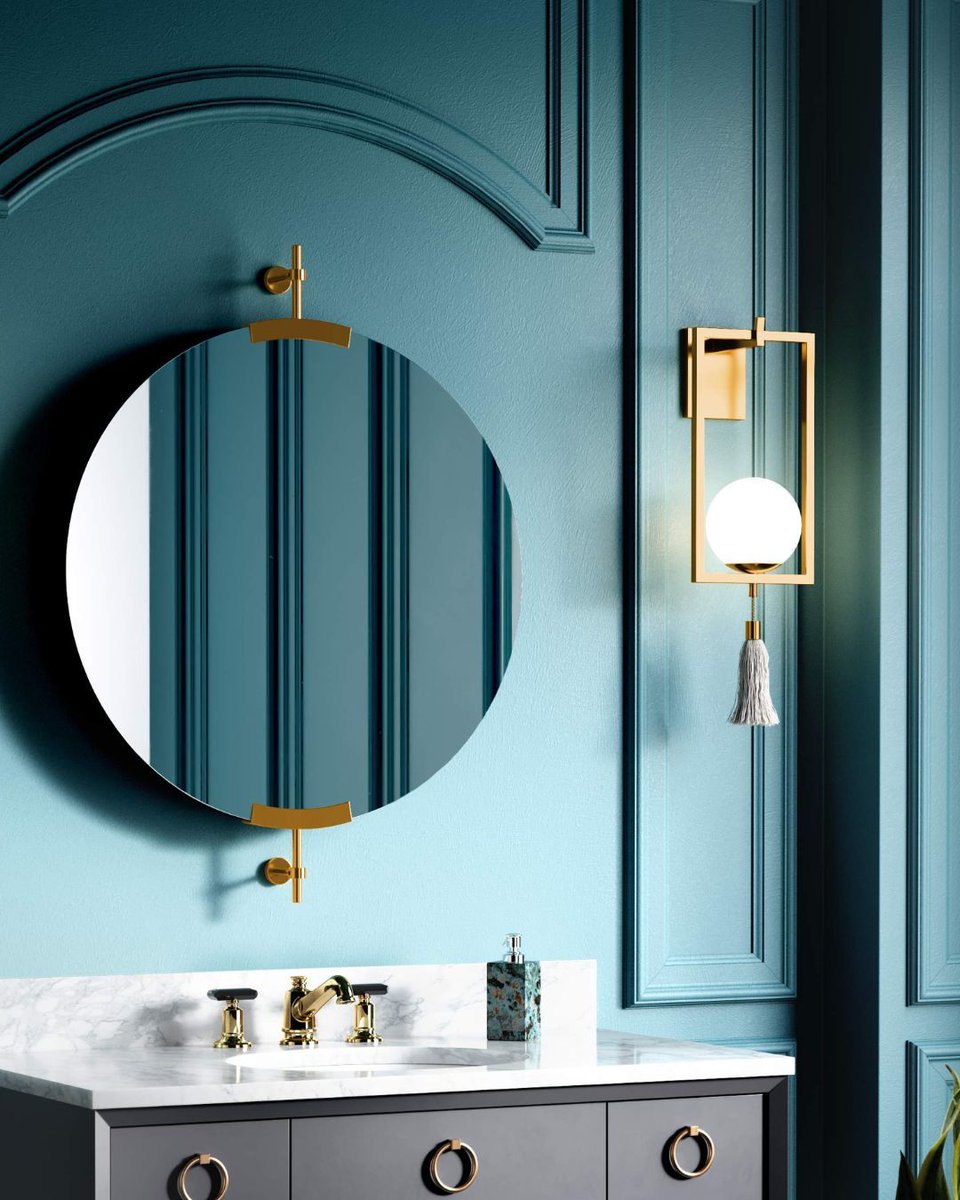 Showcasing Brizo Faucets in serious style💎 

Our speicality is putting a product in an environment that accentuates the quality and grabs the target audience. Perfectly captured here with a luxury set design for Brizo's high end taps and faucet. 

 #3drender #ukcgi