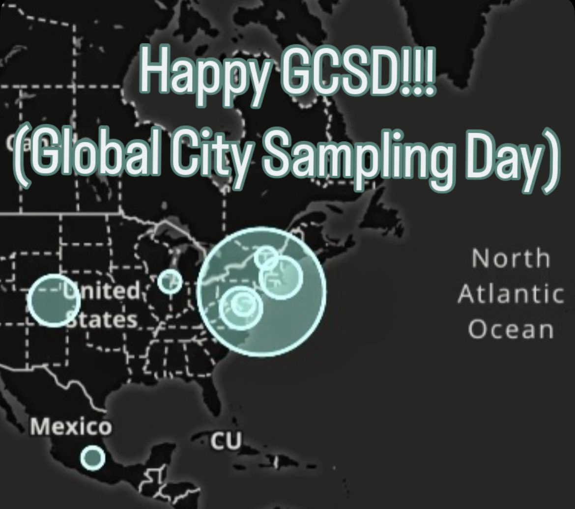 metasub's tweet image. Happy #gcsd #metasub!! NYC sampling has just begun, check @GeoSeeq and metasub.org for info as samples come in!