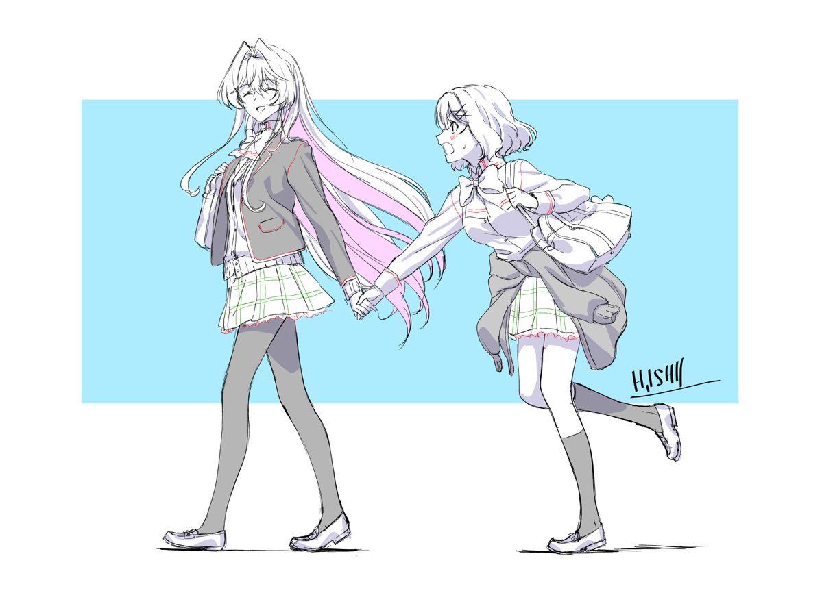 放送前作品でこんなに趣味絵描いた作品は初めて。好きに描かせて頂いてホント感謝…