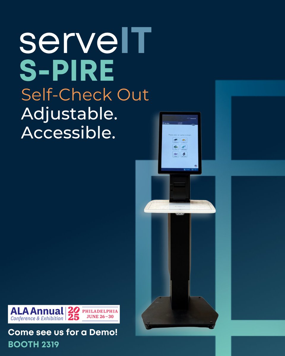 Dtechdirect's tweet image. Join us at Booth 2319 in Philadelphia from June 26 – June 30 to explore our latest library technology solutions. Let’s talk about the future of self-service, security, and innovation in libraries. #ALAAC25 #selfcheck #libraryrfid #smartlockers