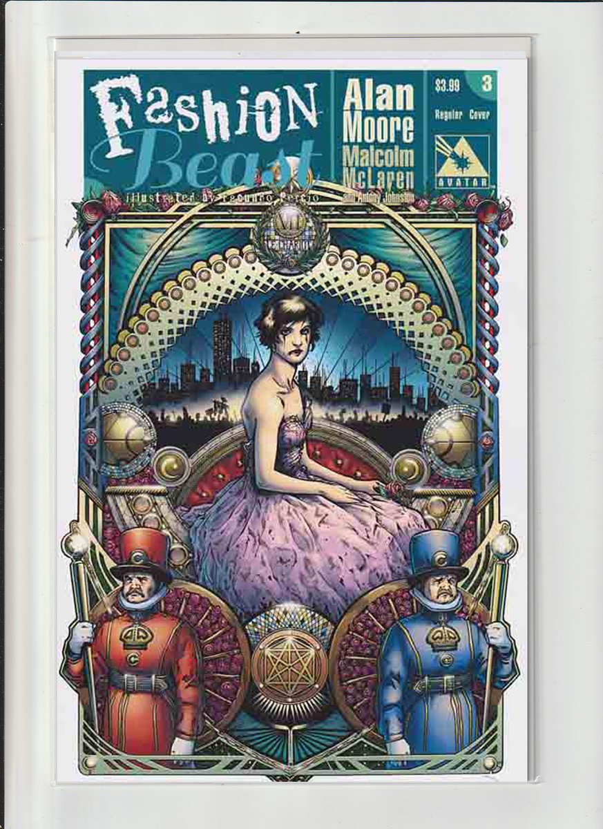 #FashionBeast #1, #2 &amp; #3 (2012) #FacundoPercio Artist, #MalcolmMcLaren (#SexPistols), #AlanMoore &amp; #AntonyJohnston Writers "Untitled" Working with Malcolm McLaren (Of The Sex Pistols), Alan Moore turned his attention to a classic re-telling of a fable through his unyielding and