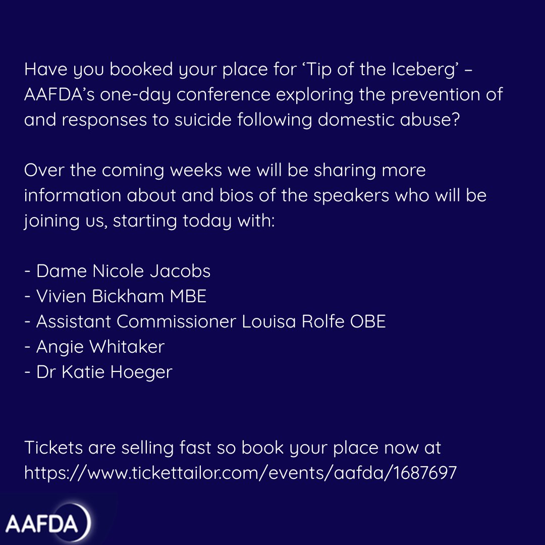 AAFDA6's tweet image. Book your place now for AAFDA's Conference at tickettailor.com/events/aafda/1…