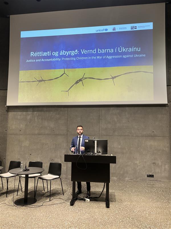 📢#RD4U Board Members joined a high-level event on justice for children affected by Russia’s aggression.
Chair of the Board, Robert Spano, announced plans to launch new claim categories focused on children.
➡️More: shorturl.at/DHn5Z
