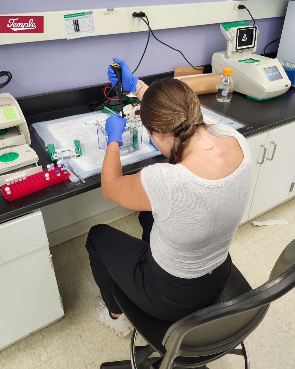 𝚂𝚞𝚖𝚖𝚎𝚛 𝚂𝚙𝚘𝚝𝚕𝚒𝚐𝚑𝚝 ‼️

Mariella Brueck has been spending her summer interning at the Lewis Katz School of Medicine! 

#GoOwls🦉