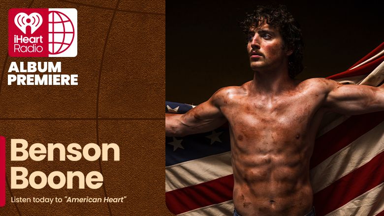 #BensonBoone just dropped a new album!! 🤩 Listen to American Heart on the free @iheartradio app now! ❤️‍🔥