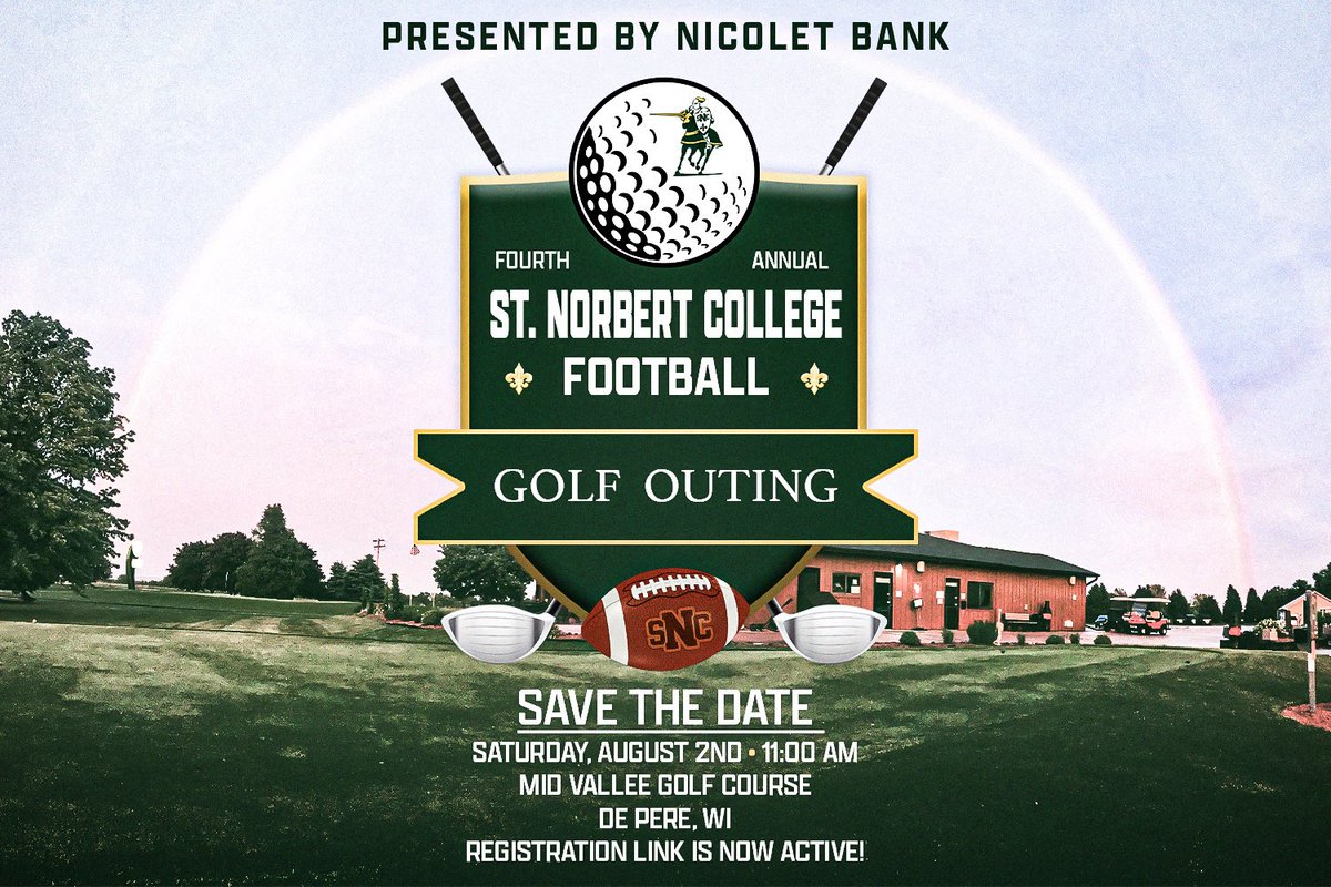 ⛳️SAVE THE DATE⛳️

Mark your calendars and get your teams ready for our Fourth Annual SNC FOOTBALL GOLF OUTING!

Link to sign up⬇️
classy.org/event/snc-foot…

🟢⚔️🟡
#GoGreenKnights l #GKC