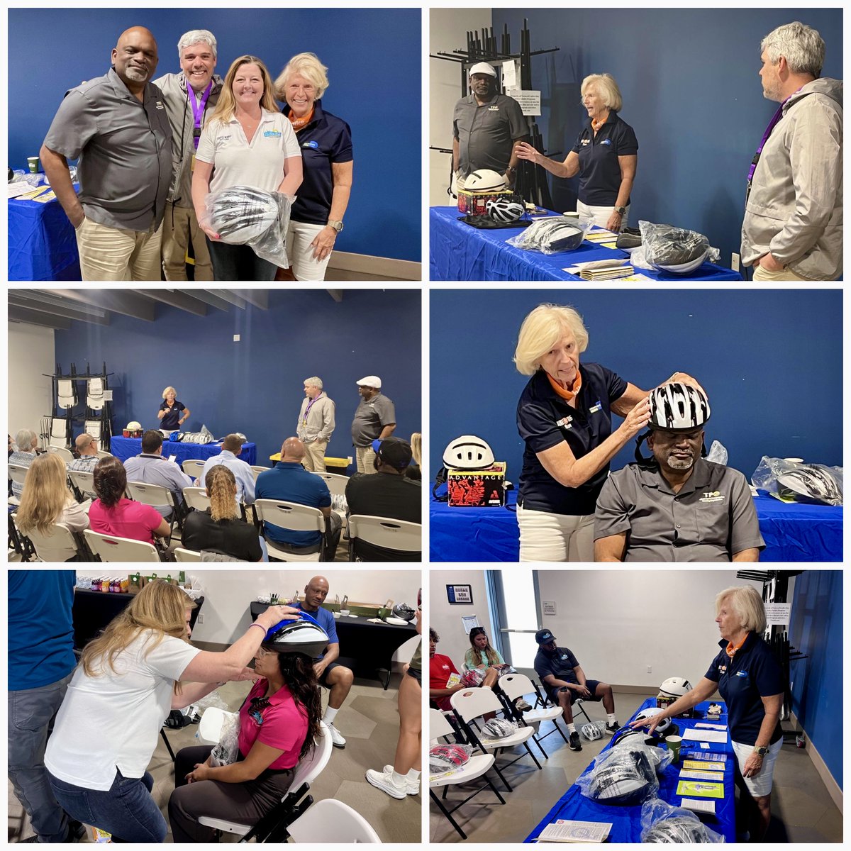 Miami-Dade TPO supported the Town of Cutler Bay’s Helmet Fitting Training, providing free helmets and teaching proper fit for safety and comfort with the goal of emphasizing the importance of helmet safety and proper fit for cyclists of all ages.
