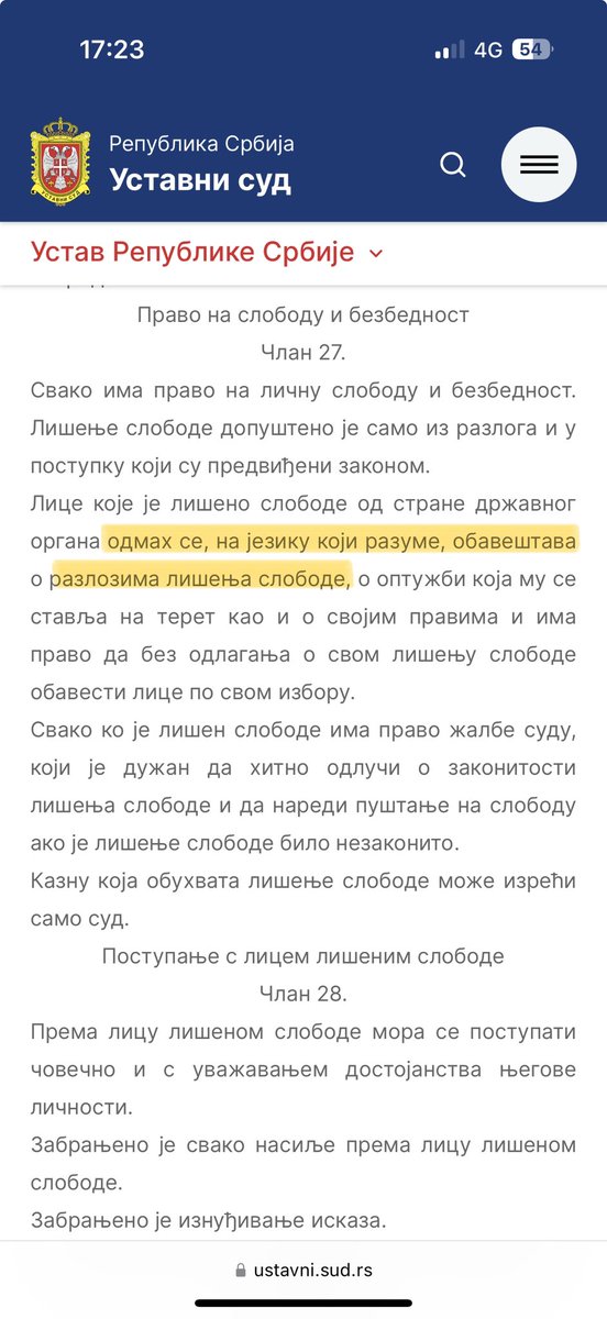 Ptiki's tweet photo. Ustav Srbije #propo https://t.co/PUbCsbTAE7