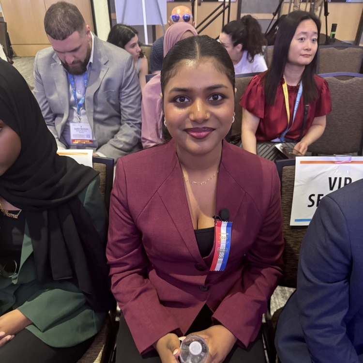 Amna George is ready for finals!