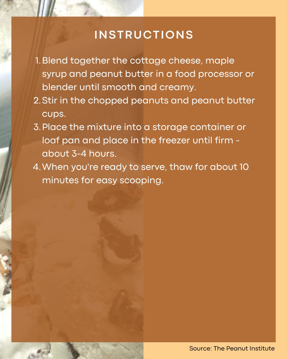 The cottage cheese craze is HOT just like NC summers! ☀️

But don’t sweat it. Cool down with your new favorite frozen treat: Peanut Butter Cottage Cheese Ice Cream. 🥜🍨It’s protein-packed, sweet, salty, and made for those long, sunny days. 

#NCPeanuts #FirstDayOfSummer