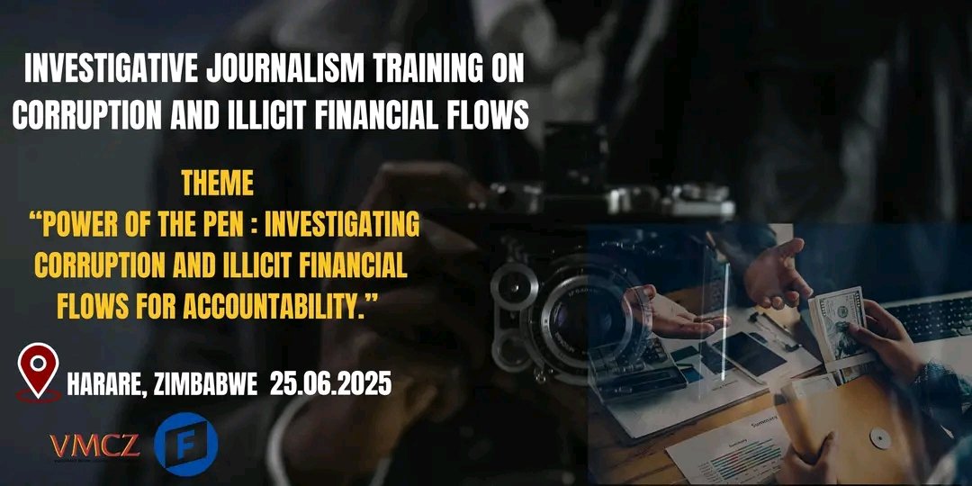Save the Date! 🗓️
Get ready for an impactful Investigative Journalism Training on Corruption &amp; Illicit Financial Flows.

Theme: Power of the Pen - Investigating Corruption &amp; Illicit Financial Flows for Accountability

#InvestigativeJournalism #IllicitFinancialFlows #Corruption